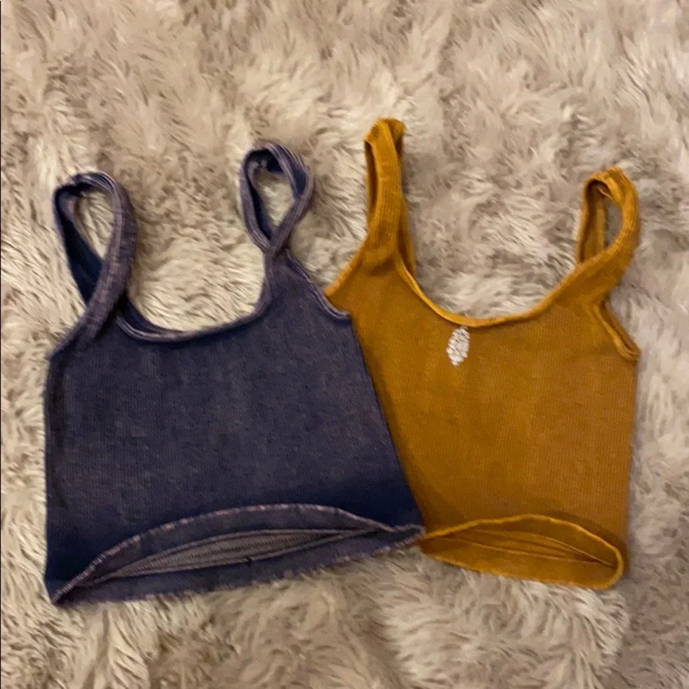 🌺free people happiness run square neck crop